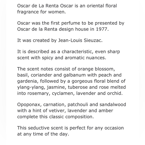 OSCAR de La RENTA     Oscar for the classic & timeless women - Picture 5 of 8